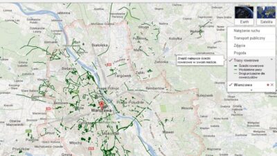 Czy istnieje Google Maps dla rowerzystów?