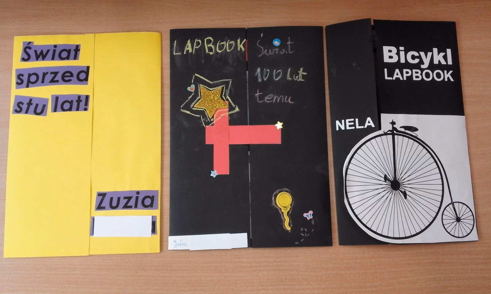 Co można napisać w lapbooku?