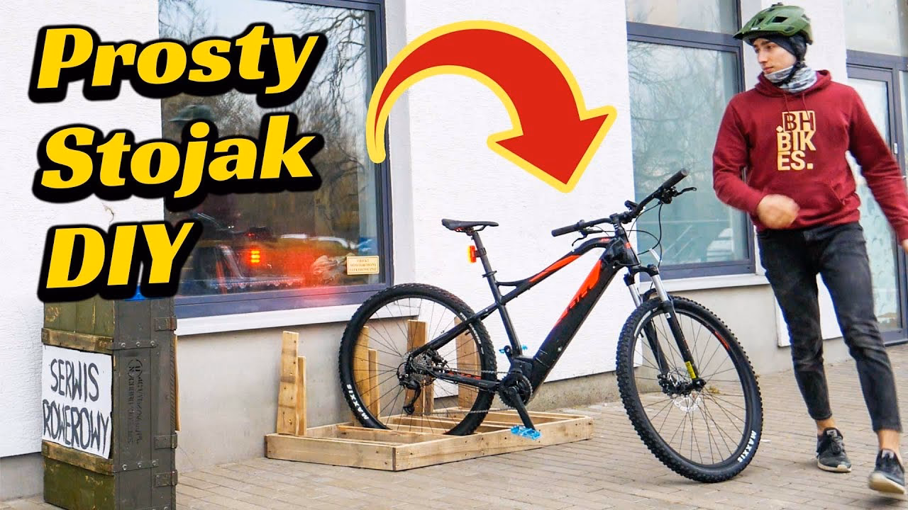 Na jakiej wysokości zawiesić stojak na rowery?